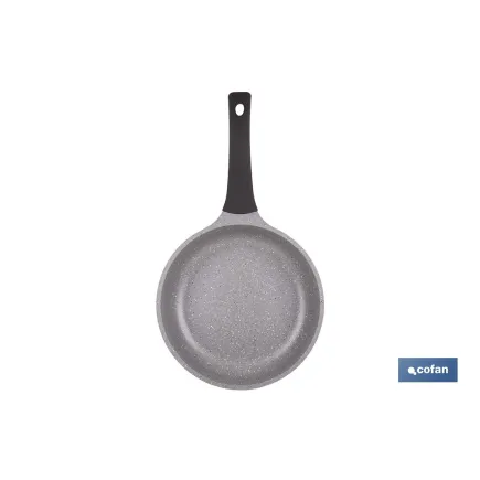 SARTÉN DE INDUCCIÓN DE ALUMINIO FORJADO Ø24 CM ANZIO