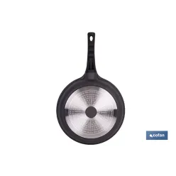 SARTÉN DE INDUCCIÓN DE ALUMINIO FORJADO Ø30 CM ANZIO