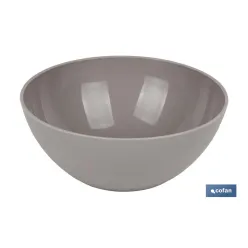 BOL MODELO ALBAHACA 300ML COLOR PIEDRA 12X5cm venta unitaria