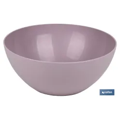 ENSALADERA MODELO ALBAHACA 3.5 L ROSA PALO 26.5X12cm venta unitaria