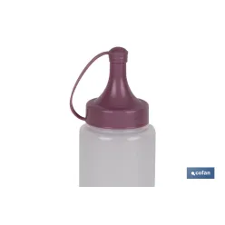 BOTELLA ACEITERA MODELO ALBAHACA  250 ML ROSA PALO 5X20cm venta unitaria