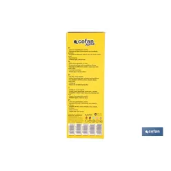 JARRA BOROSILICATO  ROJO 1300 ml