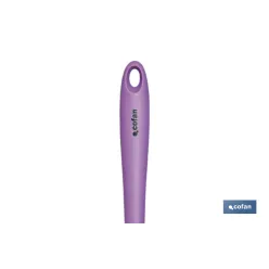 CAZO SOPA SILICONA MODELO VERGINI MORADA 28 X 8.5 CM