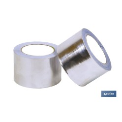 CINTA DE ALUMINIO 30 MICRAS 50 MM X 10 M