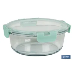 SET DE 2 RECIPIENTES DE BOROSILICATO MODELO AGATHA 620 ML - 950ML