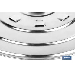 TAPA C/DESVAPO  ALUMINIO 24 cm venta unitaria