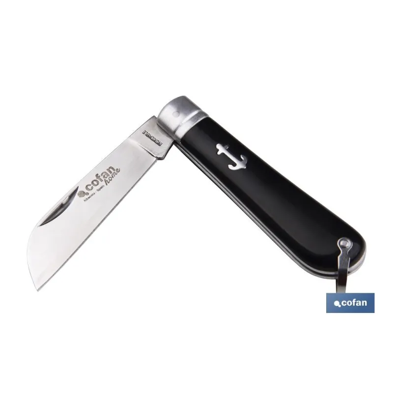 NAVAJA MARINERA DE 8 CM. DE HOJA PICO LORO