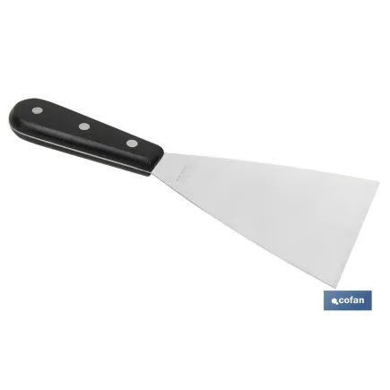 ESPÁTULA PLANCHA ACERO 10 cm