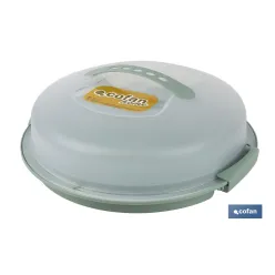 TARTERA REDONDA VERDE OPACA PAVLOVA CON ASAS Ø34,5 X 11 CM