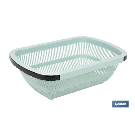 ESCURRIDOR RECTANGULAR EXTENSIBLE VERDE 50,5 X 24,5 X 11,5 CM