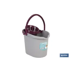 CUBO ESCURRIDOR 14L.MORADO