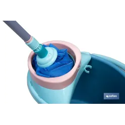 CONJUNTO FREGONA+CUBO ESCURRE  FÁCIL MODELO MARIEL14L 37x40x29 cm