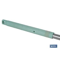 PALO CON MANGO EN ALUMINIO CON AMORTIGUADOR MODELO MARIEL 1.35x22 mm