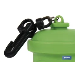 DISPENSADOR DE BOLSAS PARA MASCOTAS VERDE 7,8X5 CM