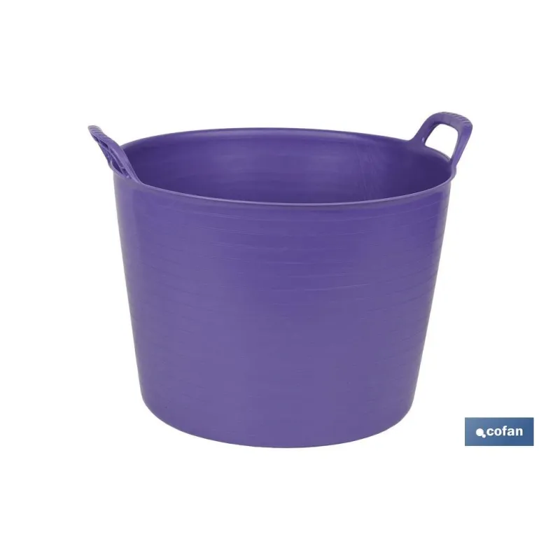 CAPAZO 42 L VIOLETA  48.5 X 45 X 38 CM venta unitaria