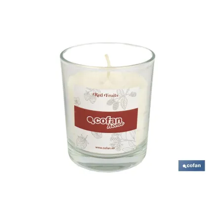 VELA AROMATICA DE CERA VEGETAL RED FRUITS 125 Gventa unitaria