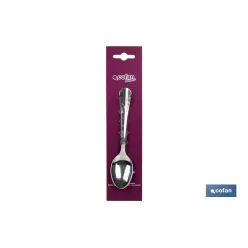 BL 3uds CUCHARA DE TE INOX C-18/0 MODELO BOLONIA 1.2 mm