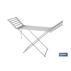 TENDEDERO EXTENSIBLE ELECTRICO ALUMINIO 148 X 52 X108 CM IP22