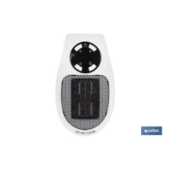 CALEFACTOR CERAMICO DE ENCHUFE CON MANDO A DISTANCIA 500 W