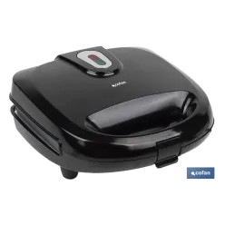 SANDWICHERA MULTIUSOS,GRILL Y GOFRERA 3 EN 1 PLACAS INTERCAMBIABLES  750W 24 X 22,8 X10,9 CM