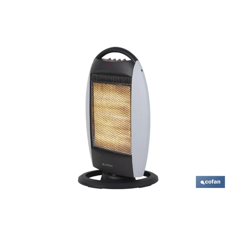 ESTUFA HALOGENA OSCILANTE 400/800/1200 W