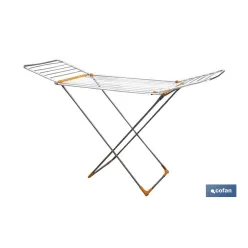 TENDEDERO SUELO CON ALAS PLEGABLES DE ALUMINIO + RUEDAS.18 m