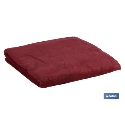 TOALLA DUCHA BURDEOS 580GR/M2  MODELO PARIS 70X140cm