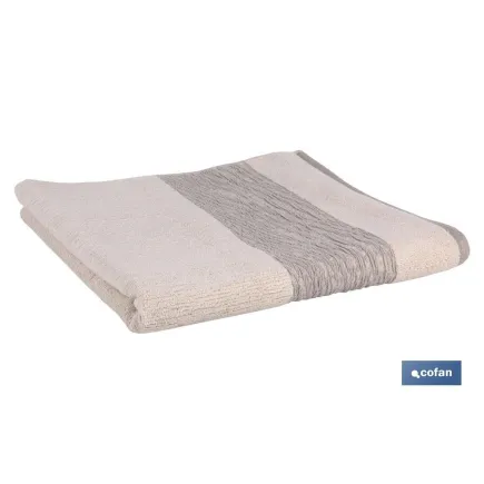 TOALLA TOCADOR NATURE  GR.600/M2 MODELO ALMA 30X50cm