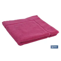 ALFOMBRA BAÑO  FUCSIA GR.1000 MODELO PRIMAVERA 60X60cm