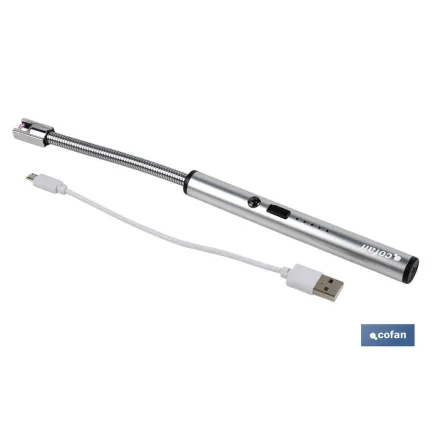 ENCENDEDOR ELECTRICO CON ARCO DE PLASMA  USB MEDIDAS 26 X 1.5 cm