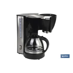 CAFETERA ELÉCTRICA DE GOTEO 870W 10 TAZAS 1.25L