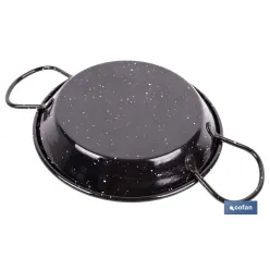 PAELLERA ACERO ESMALTADA Ø15cm
