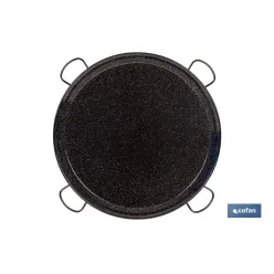 PAELLERA ACERO ESMALTADA Ø90cm (4 asas)