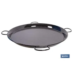 PAELLERA ACERO ESMALTADA Ø90cm (4 asas)