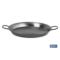 PAELLERA ACERO PULIDA INDUCCIÓN Ø32cm
