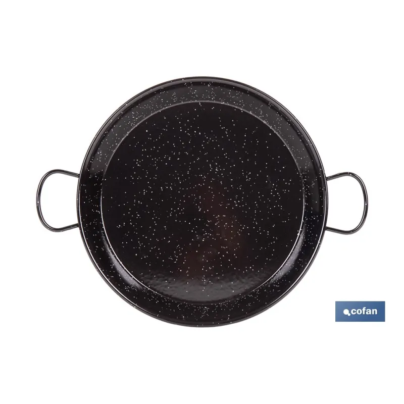 PAELLERA ACERO ESMALTADA INDUCCIÓN Ø34cm
