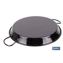 PAELLERA ACERO ESMALTADA INDUCCIÓN Ø34cm