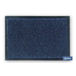 FELPUDO INTERIOR POLIPROPILENO 40X60cm AZUL