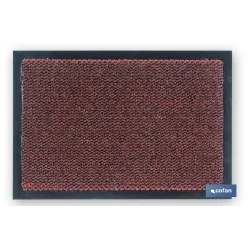 FELPUDO INTERIOR POLIPROPILENO 40X60cm ROJO