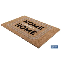 FELPUDO INTERIOR COCO FLOQUEADO 40 X 60 X 1.60 CM (HOME)