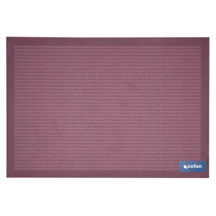 FELPUDO  ROJO 50x70cm