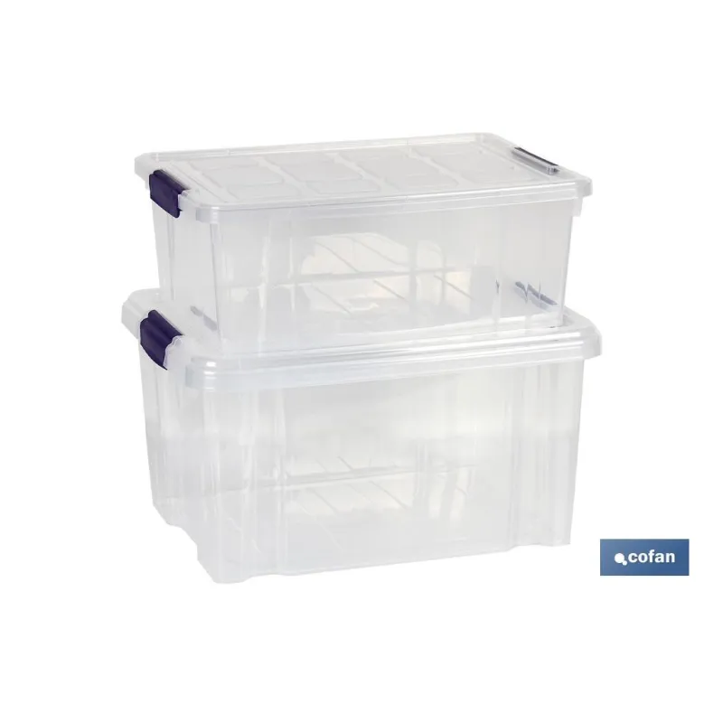 CAJA DE ORDENACION  9L MODELO RICORDI 37X26X14cm POLIPROPILENO