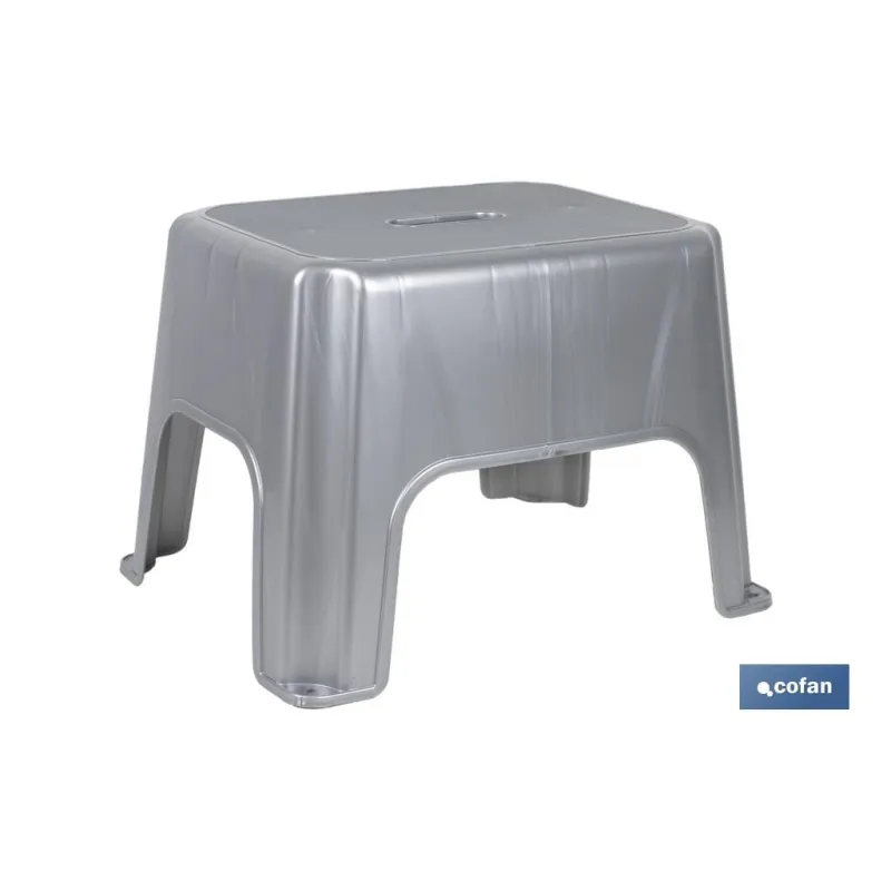 TABURETE GRIS  40X30X28 venta unitaria