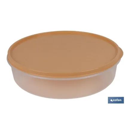 FIAMBRERA TORTILLA REDONDA NARANJA   24.5X6.5cm