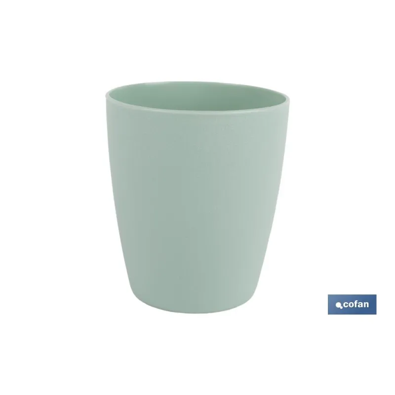 VASO DE AGUA VERDE AGUA MODELO NARA 400ml (venta unitaria)