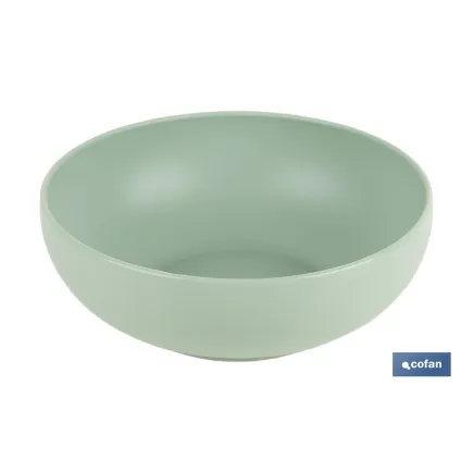 CUENCO VERDE AGUA 16cm MODELO NARA 800ml (venta unitaria)