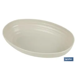 FUENTE OVALADA BEIS 24X16X5.5cm MODELO NARA 1080ml venta unitaria