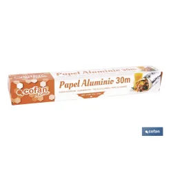 PAPEL ALUMINIO DOMÉSTICO 30M