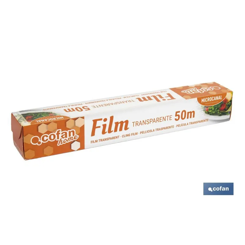 FILM TRANSPARENTE DOMÉSTICO 50M
