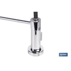 GRIFO DE COCINA MONOMANDO CON ROCIADOR